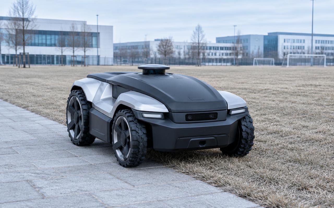 robotgräsklippare — illustrativ bild av objekttypen